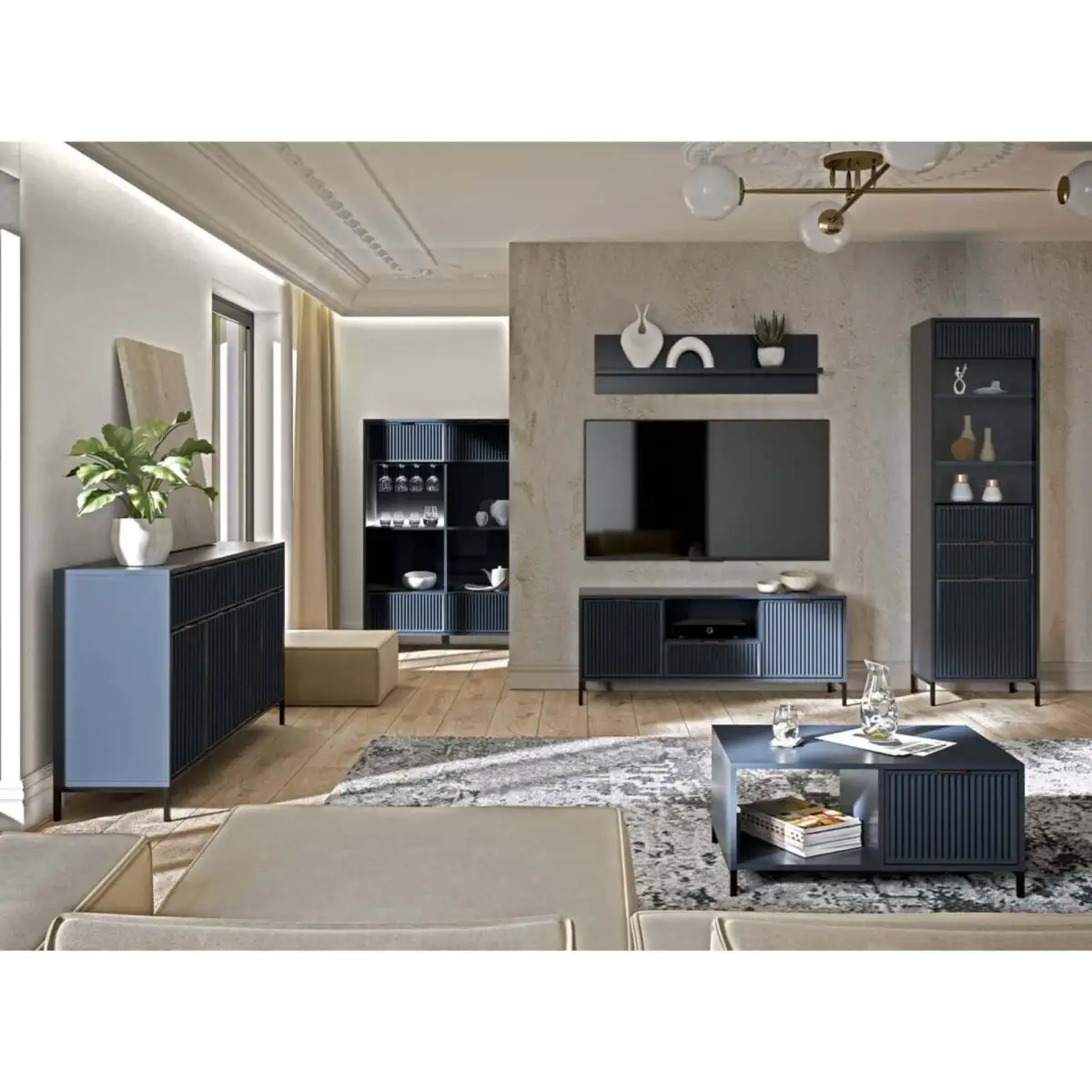 Nowoczesna szafa LINKa STYLES LS-11- 3 KOLORY - Image 20