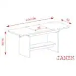 Ława Rozkładana JANEK- 14 KOLORÓW - Image 2