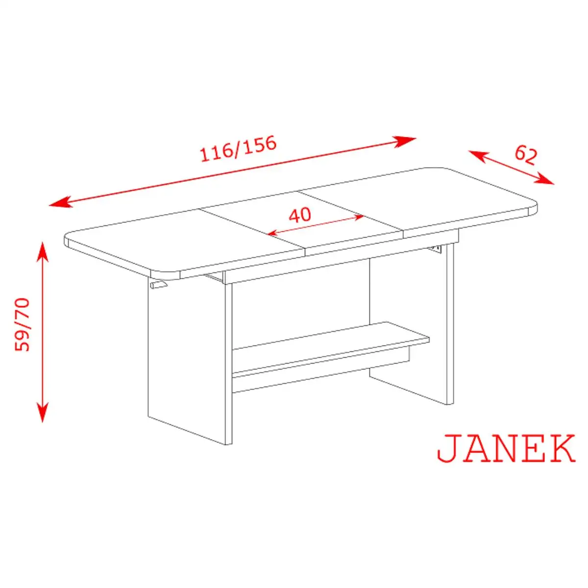 Ława Rozkładana JANEK- 14 KOLORÓW - Image 2