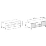 Nowoczesna szafka RTV LINKa STYLES LS-3- 3 KOLORY - Image 2