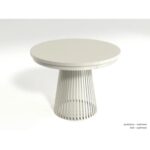 OKRĄGŁY STÓŁ rozkładany LAMELL Z MASKOWNICĄ 100 cm+80cm cashmere/czarny - Image 15