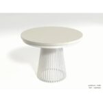 OKRĄGŁY STÓŁ rozkładany LAMELL Z MASKOWNICĄ 100 cm+80cm cashmere/czarny - Image 27