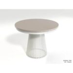OKRĄGŁY STÓŁ rozkładany LAMELL Z MASKOWNICĄ 100 cm+80cm cashmere/czarny - Image 31